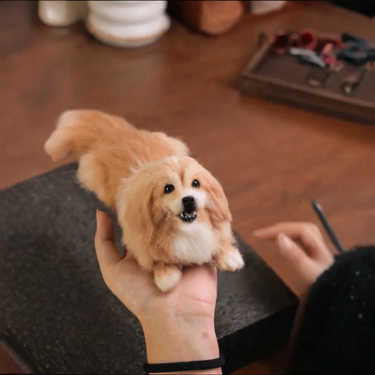 How to Care for Your Custom Pet Wool Felt Sculpture: A Loving Guide