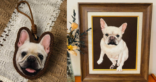 Sixteen Years of Love — How a Custom Wool Felted Portrait Brought Huadou Home Again
