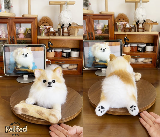 When Missing Someone Takes Shape — Why a Custom Wool Felted Pet Makes People Cry (in the Best Way)