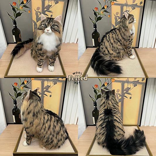 More Than a Replica — How a Wool Felted Portrait Helped Heal a Broken Heart