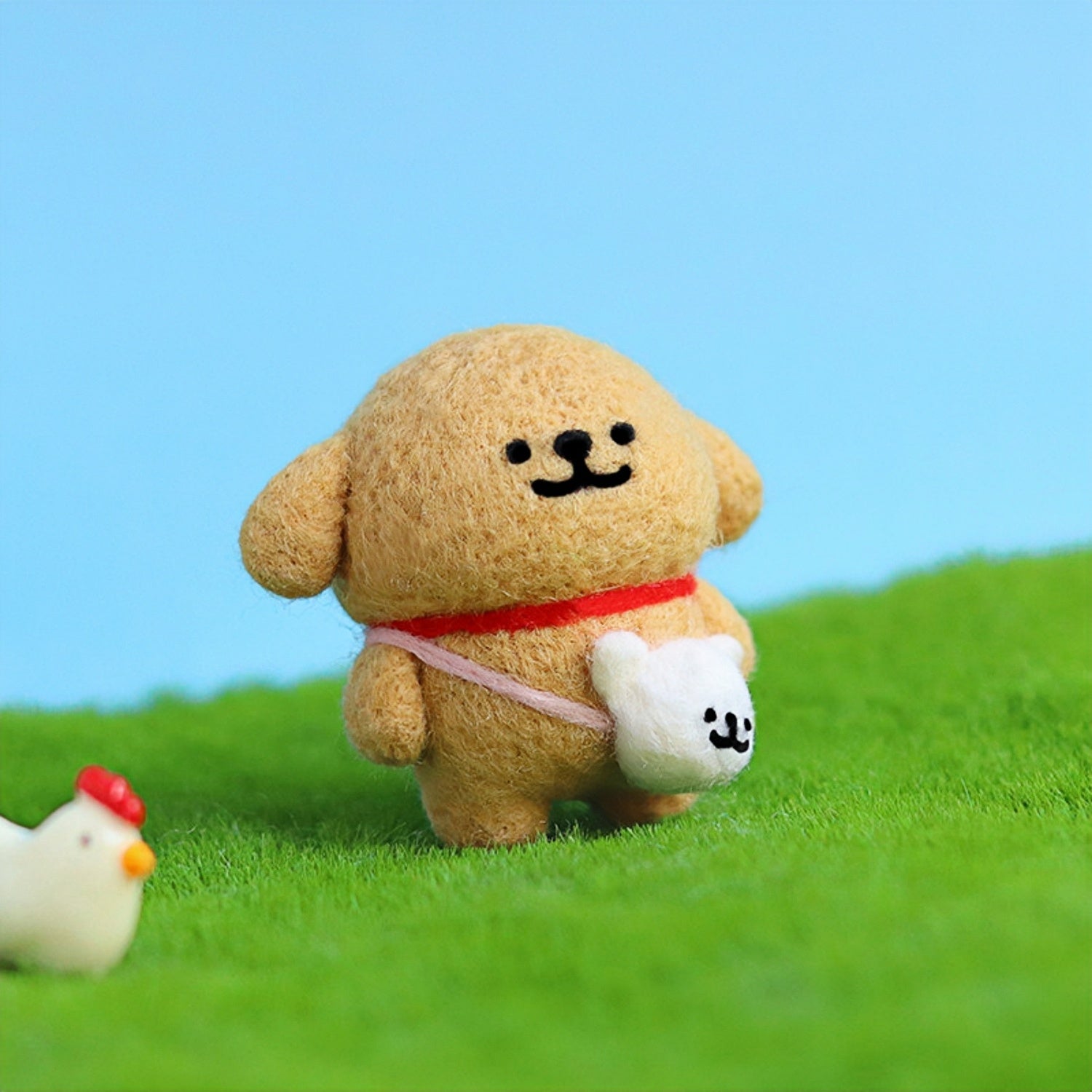 Puppy Wool Felting DIY Kit for Beginners