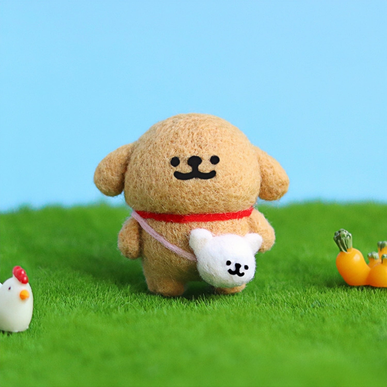 Puppy Wool Felting DIY Kit for Beginners