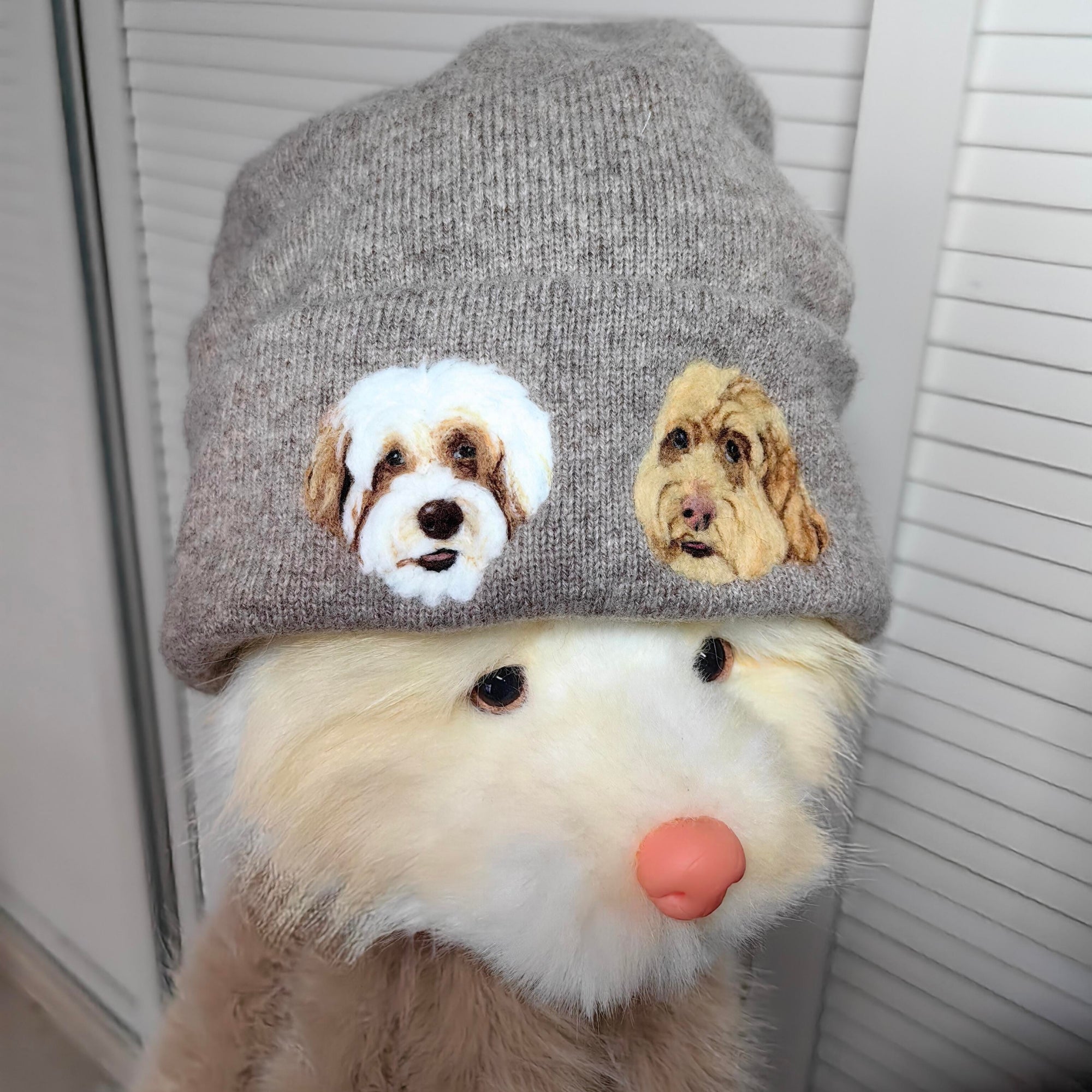 Custom Needle Felted Animal Hat